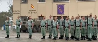 Formación de la Legion
